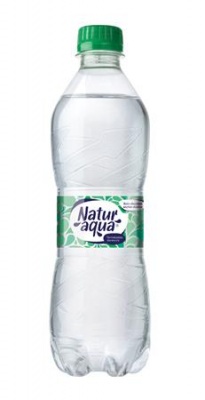 Ásványvíz, enyhe, NATUR AQUA, 0,5 l